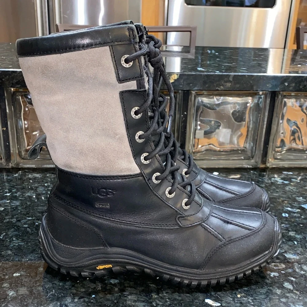 UGG Adirondack II Lace Up Snow Boots Size 8 - Picture 6 of 16